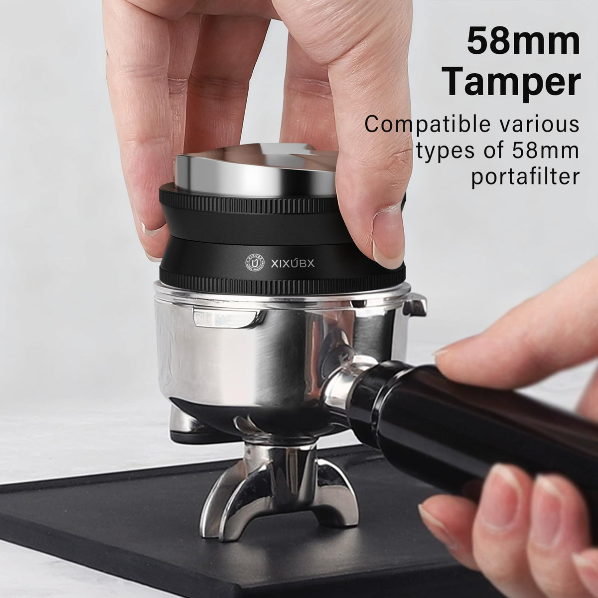 XIXUBU 58mm Espresso Tamper