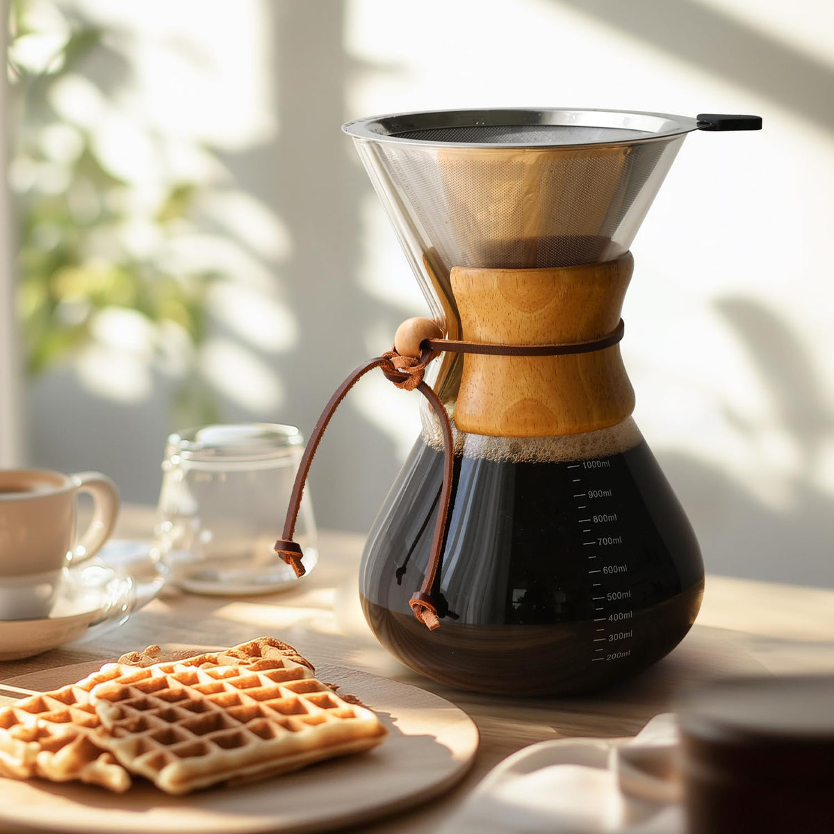Pour Over Coffee Maker 34 OZ