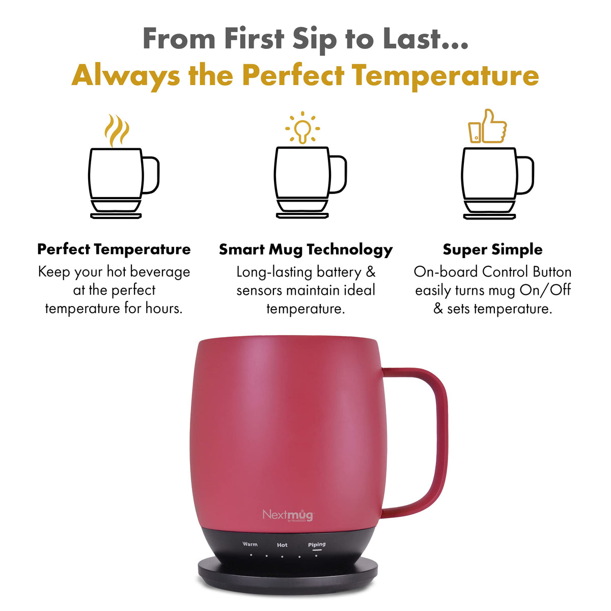 Nextmug Temperature