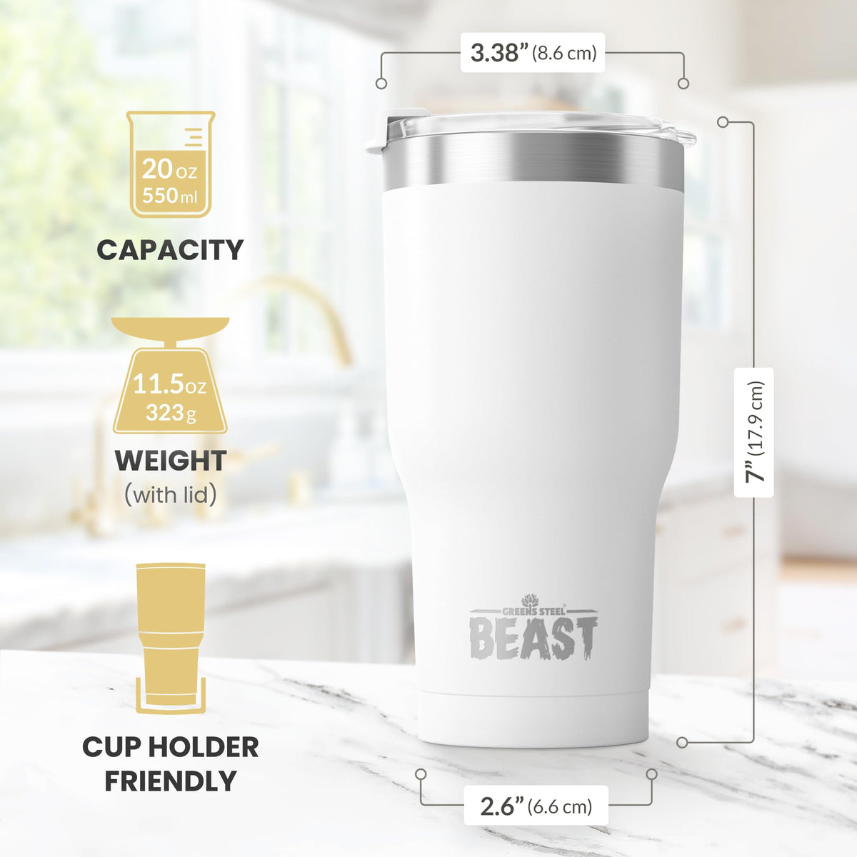 BEAST Insulated Coffee Mug