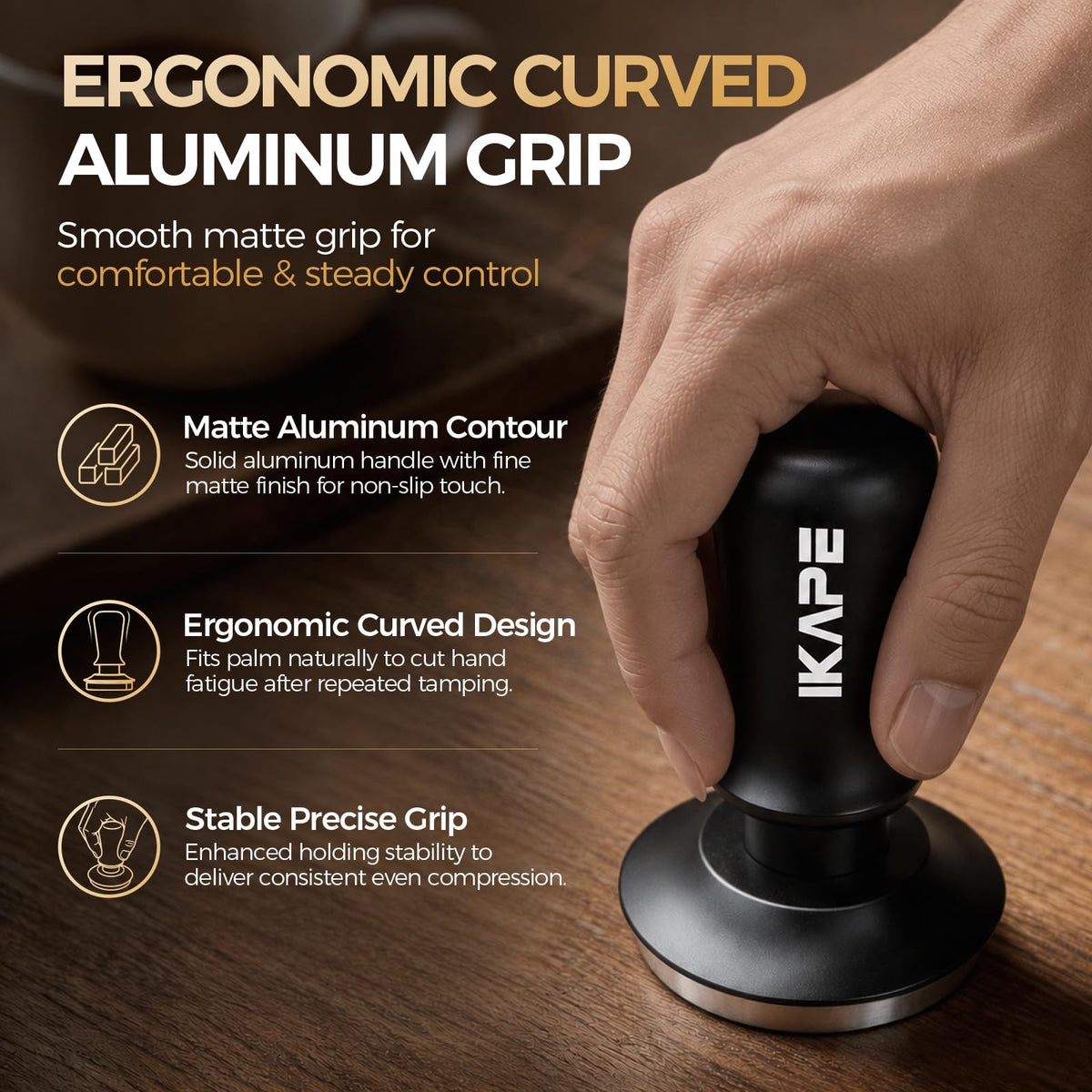 58.35mm Espresso Tamper