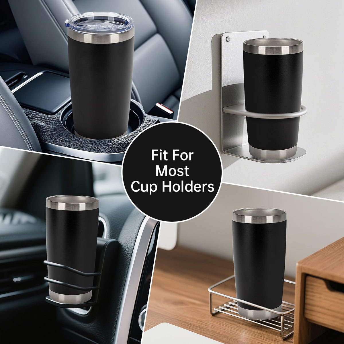32 Pack 20oz Stainless Steel Insulated Bulk Tumblers with Lid&Straw (32 Count)