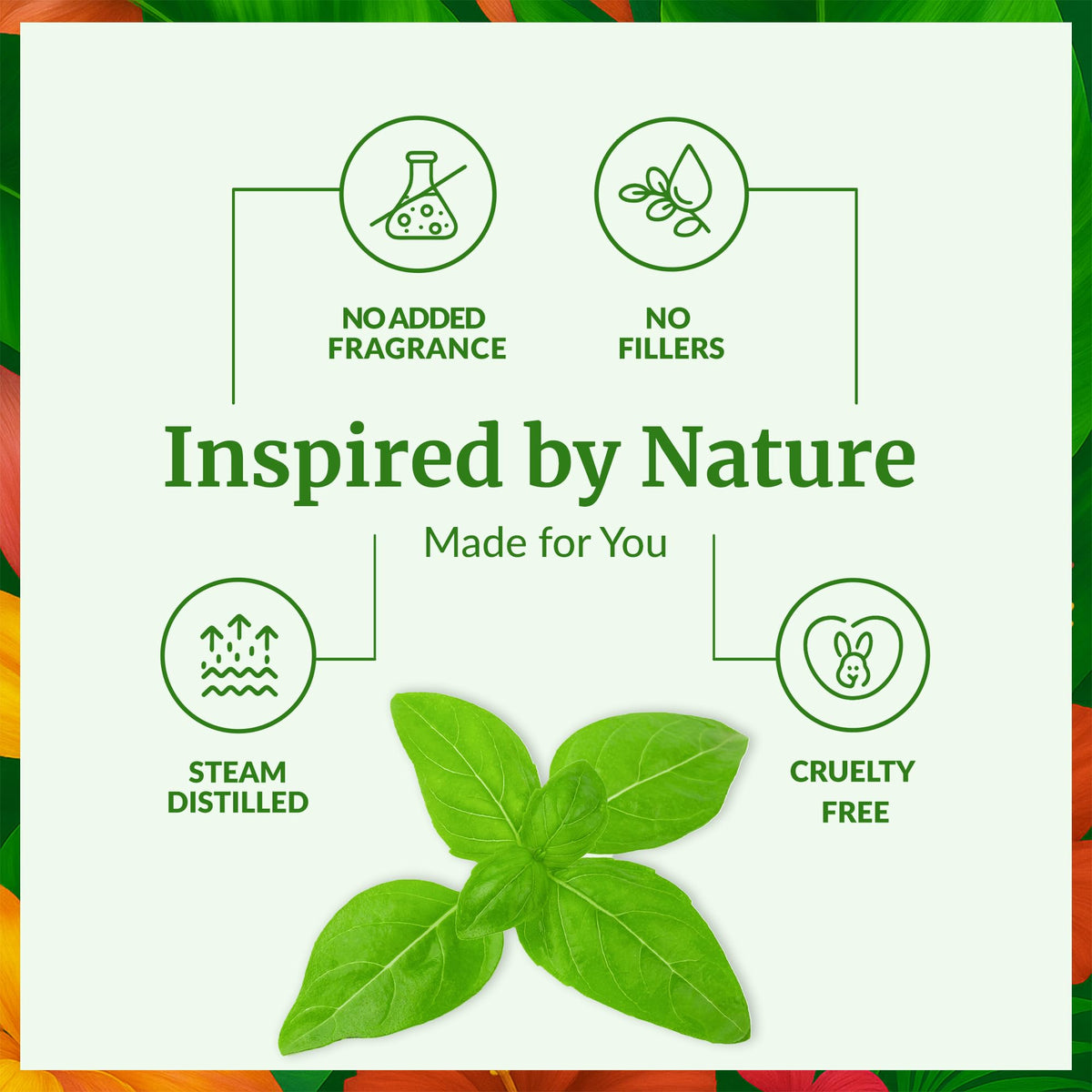 SVA Sweet Basil Essential Oil (4 Fl Oz)