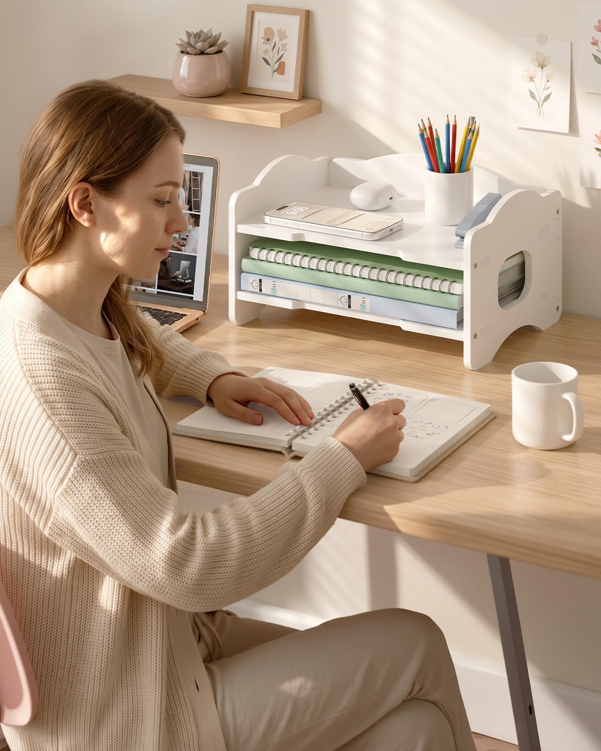 Desk File Organizer