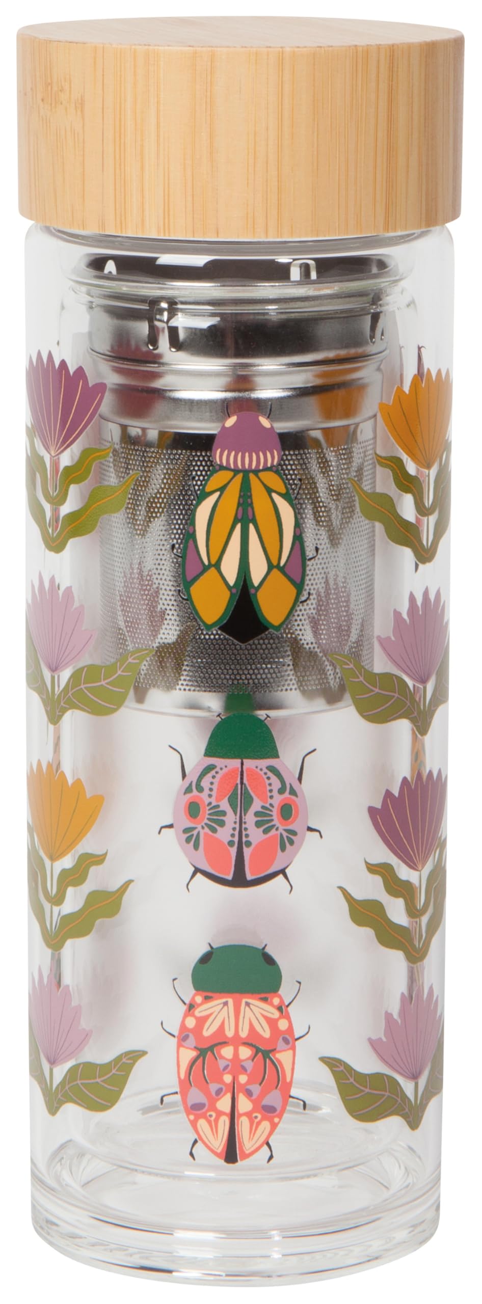 Danica Studio Amulet 12 oz Glass Tea Infuser Bottle