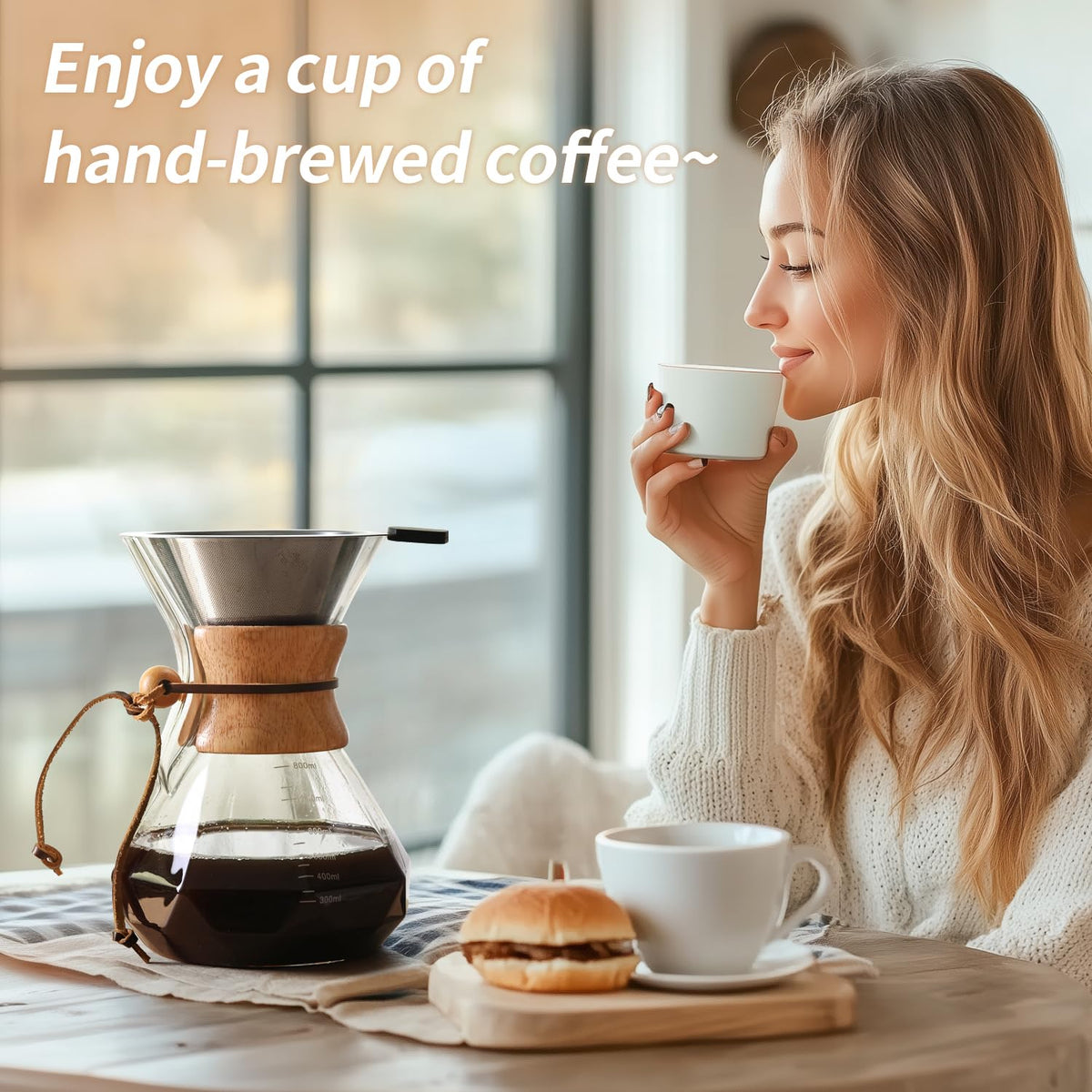Pour Over Coffee Maker 27 OZ