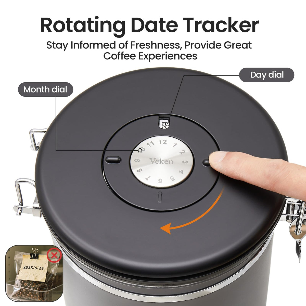 Coffee Canister (16 Ounce)
