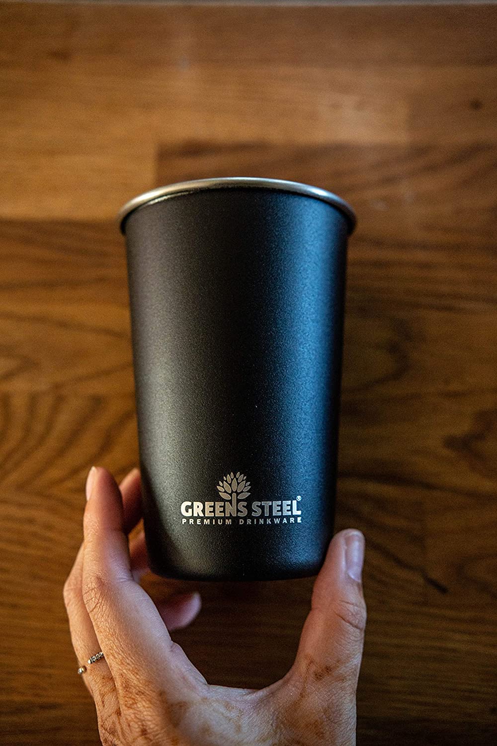 Stainless Steel Cups (4 Count)