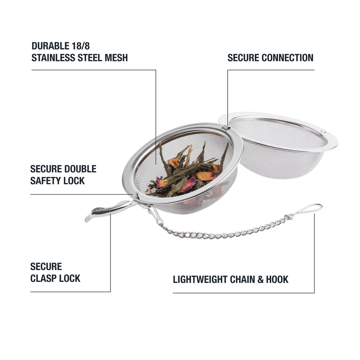 Small Stainless Steel Infuser Ball for Loose Leaf