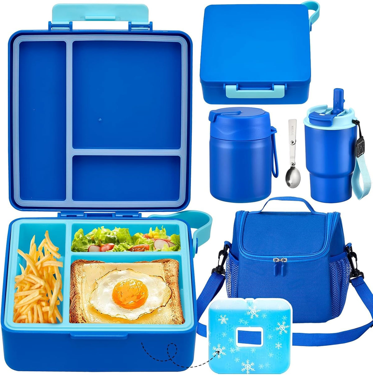 Lunch Box Set with Bento Box Container