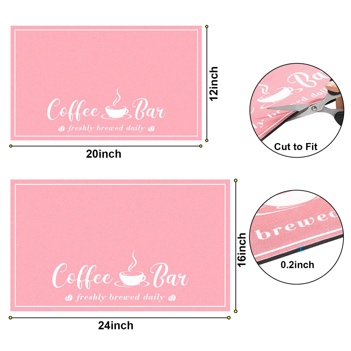 Fashion Coffee Mat