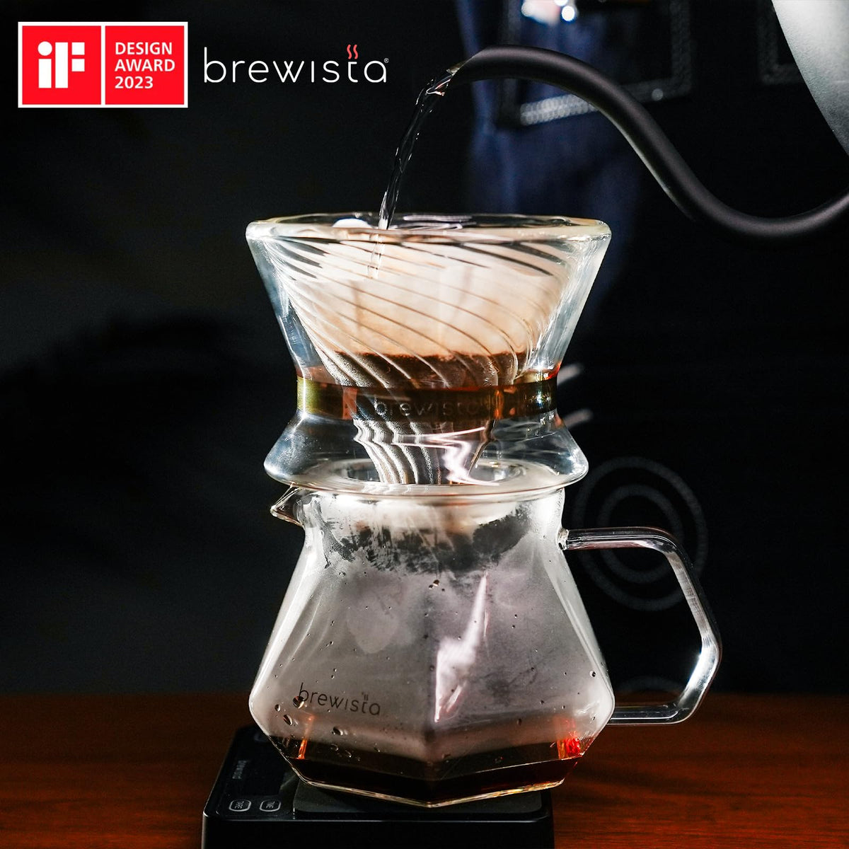 Tornado Duo Pour Over Coffee Dripper