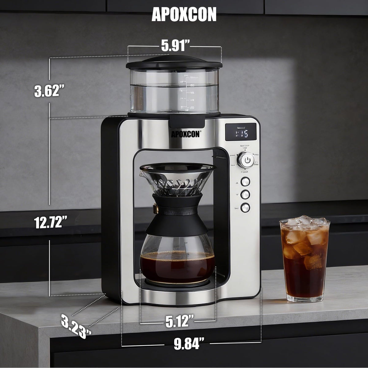 Drip Coffee Maker (33.814 Fl Oz)
