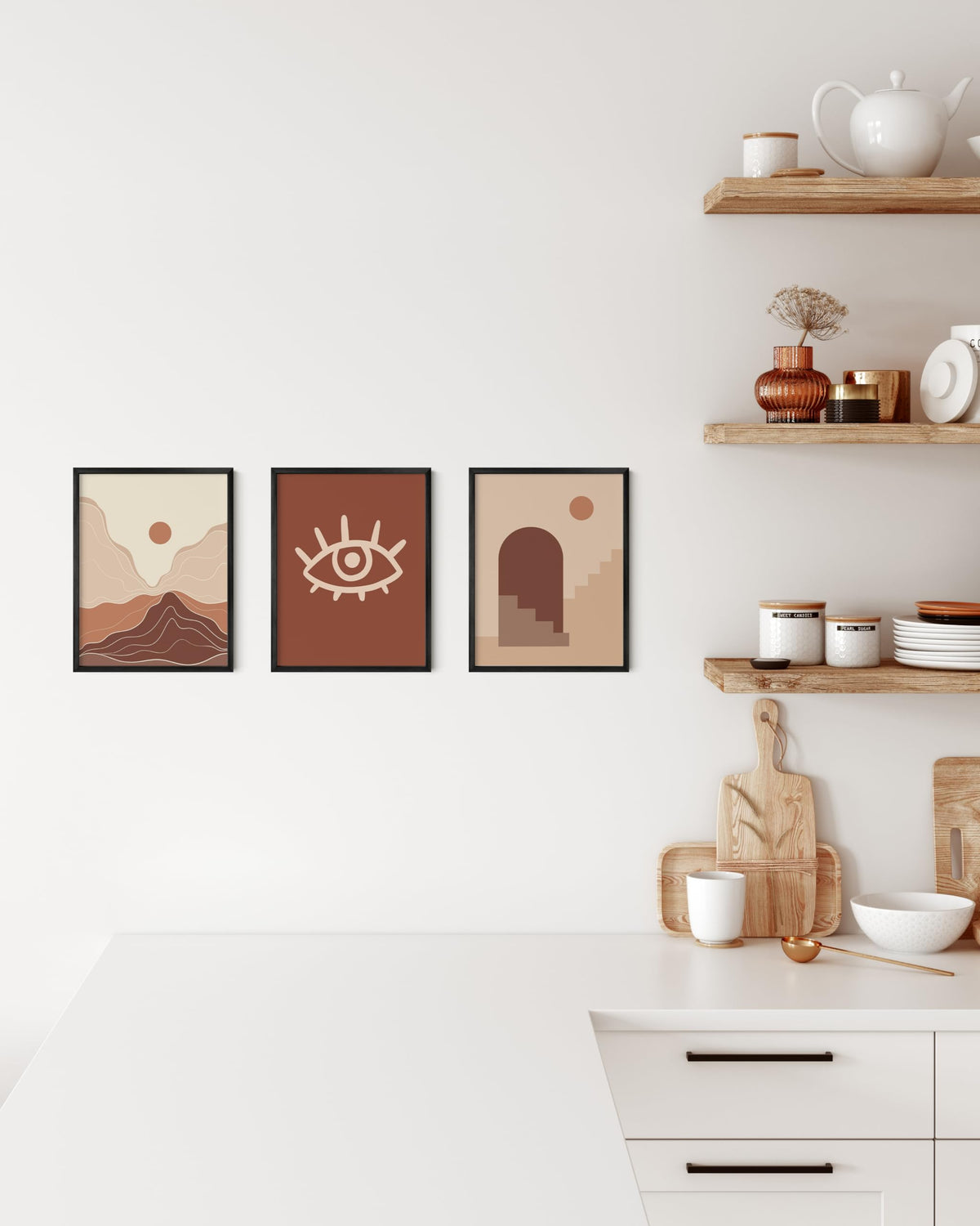 8.5x11 Black Metal Picture Frames (3 Count)