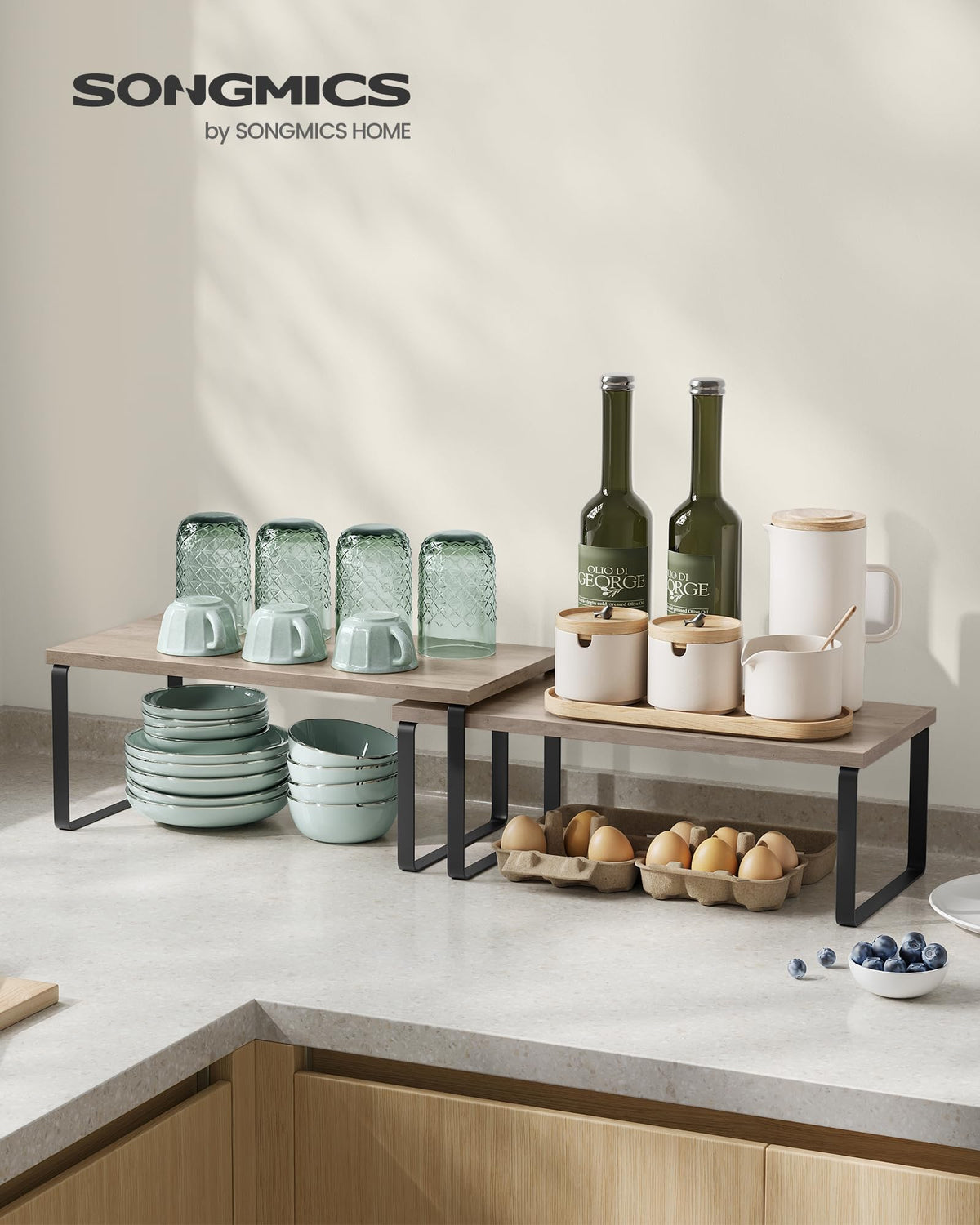 Cabinet Organizer Shelf (2 Count)