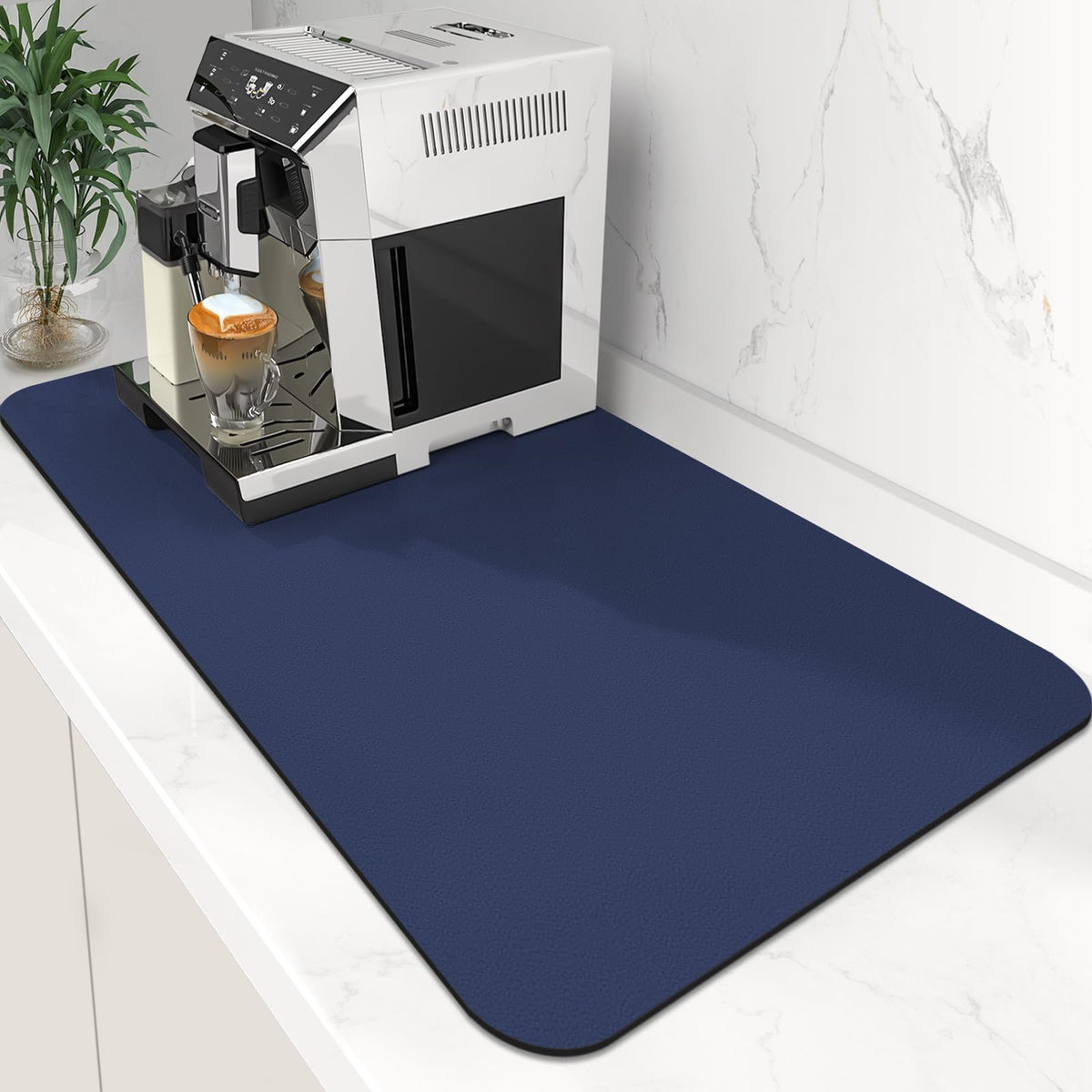 Coffee Mat Super Absorbent Dish Drying Mat Coffee Bar Mat 17"x 30"