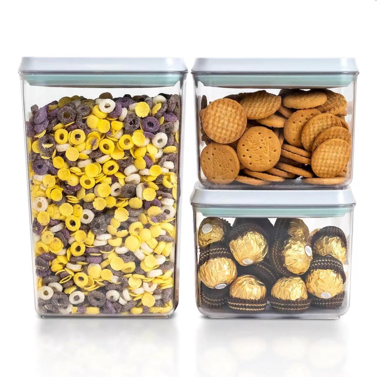 Pop Top Airtight Food Storage Containers