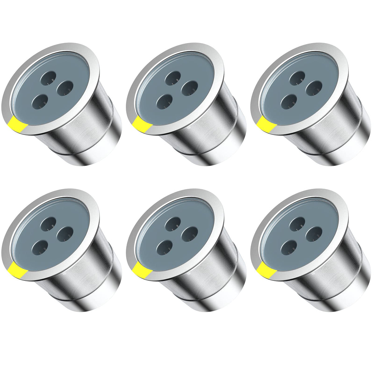 Stainless Steel Reusable K Cups Compatible for Ninja Coffee Maker (6 Count)