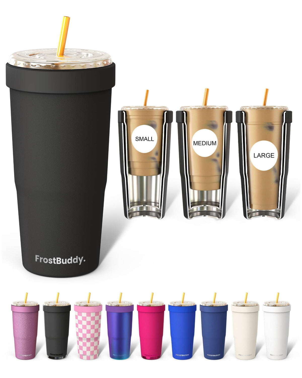 Togo Buddy 30oz Insulated Tumbler & Iced Coffee Cup Sleeve