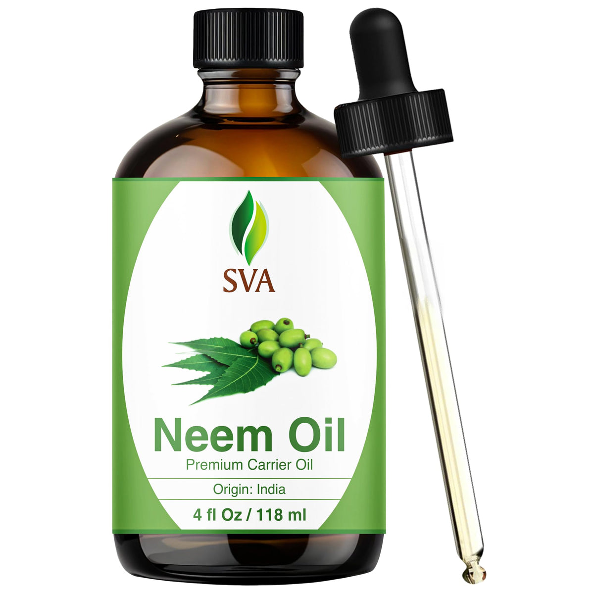 SVA Neem Seed Carrier Oil (4 Fl Oz)