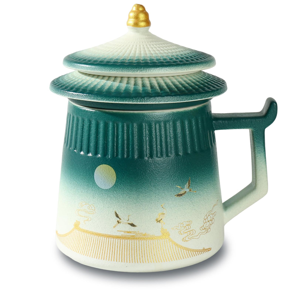 Loose Leaf Tea Cup with Infuser and Lid