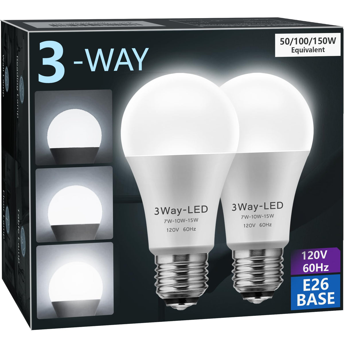 LED Light Bulbs (2 Count)