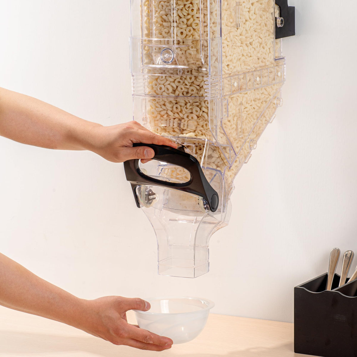 Cereal Dispenser 5 gal Plastic Wall
