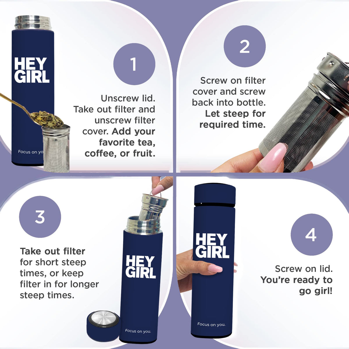 Infuser Bottle 450ml