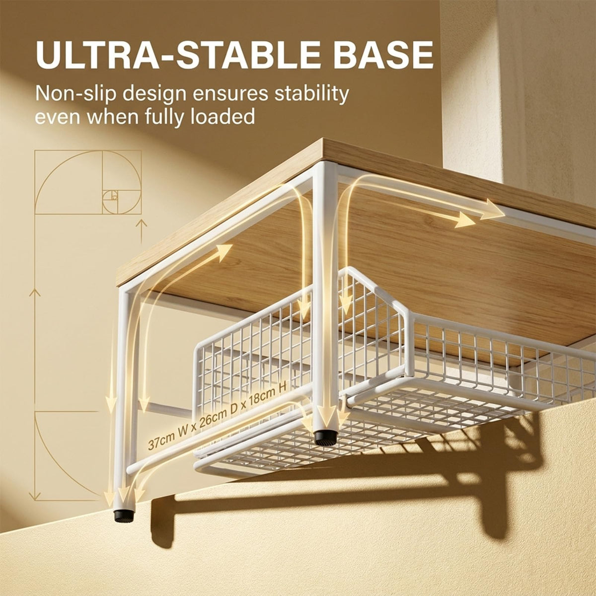Coffee Pod Holder with Drawers