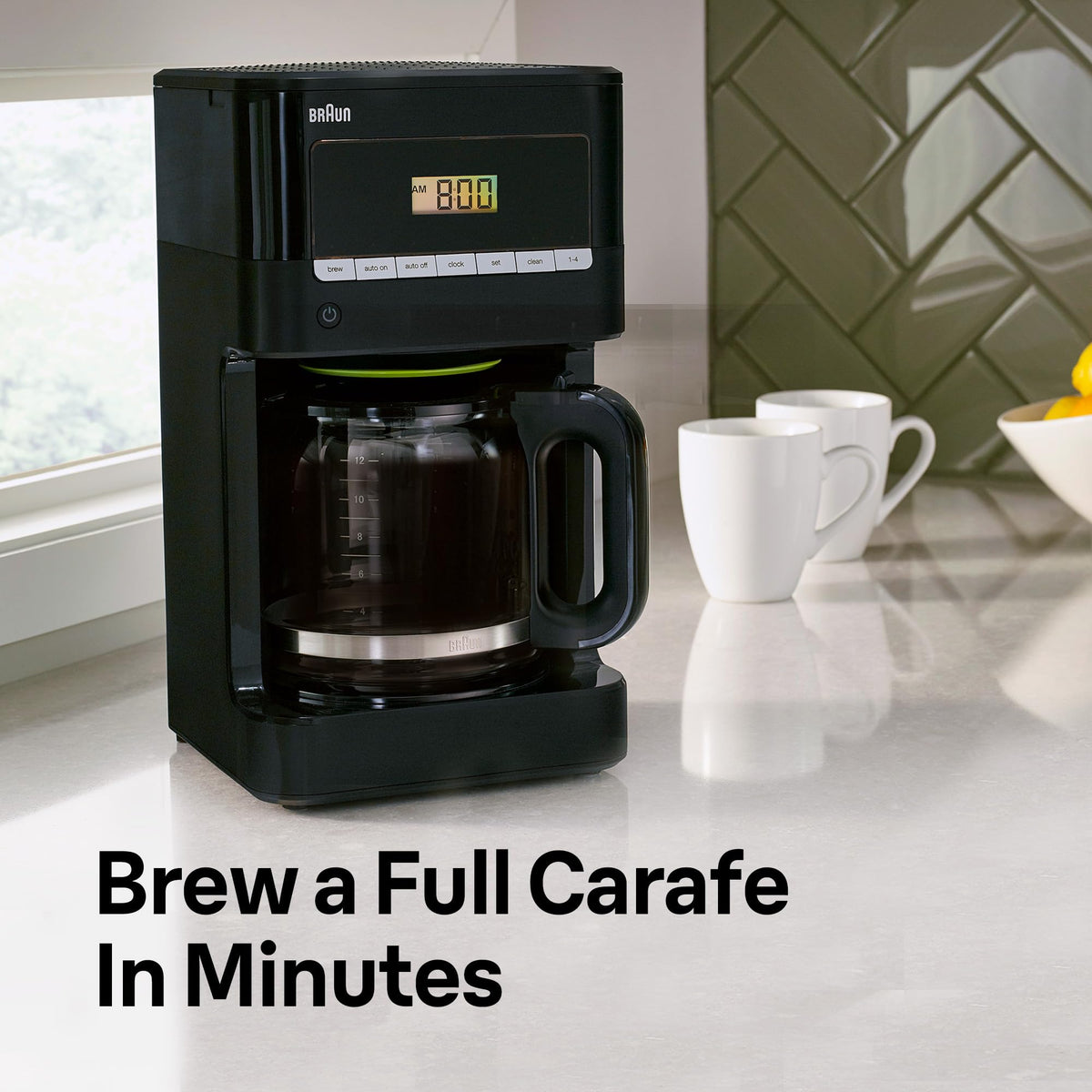 Brew Sense 12 Cup Drip Coffee Maker