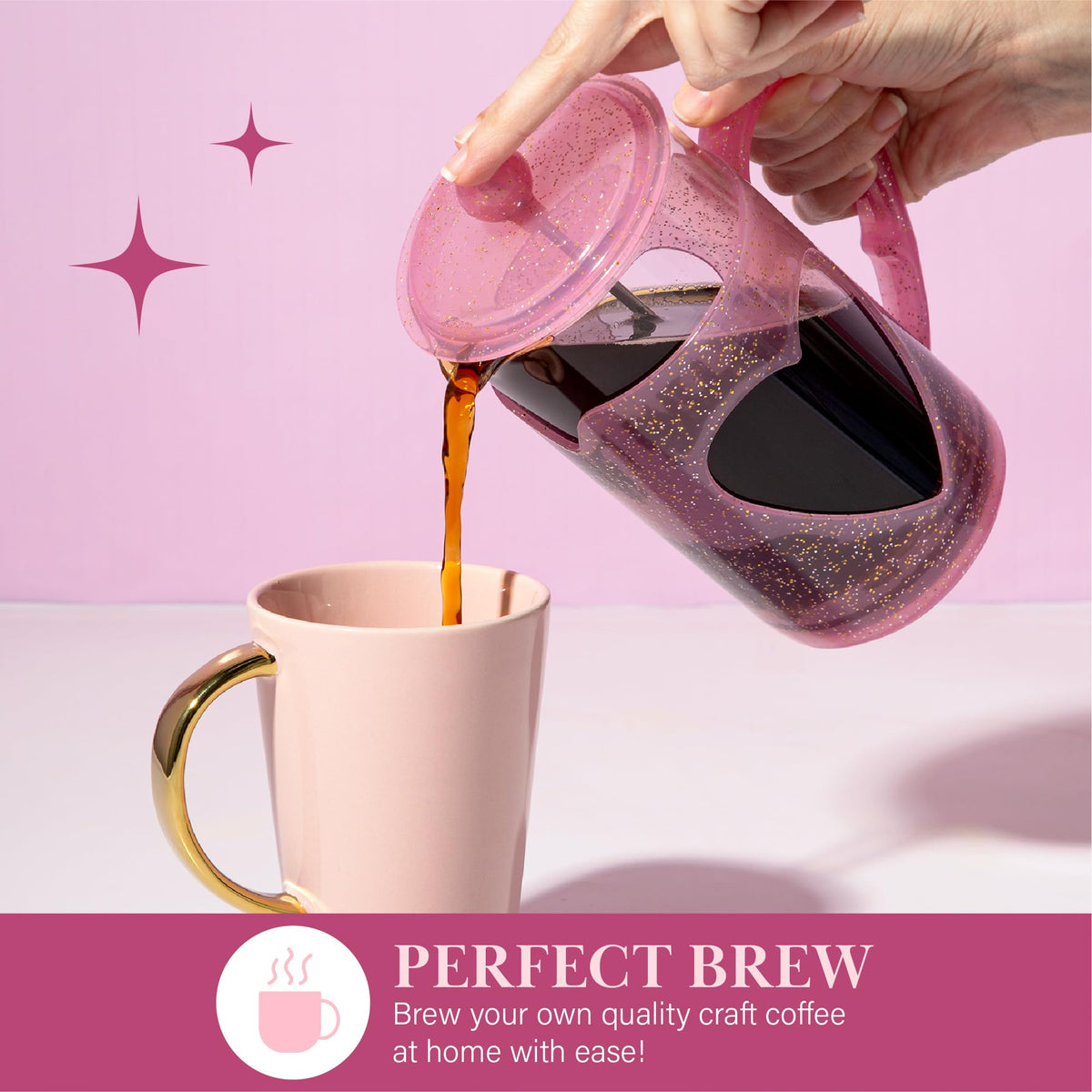 8 Cup French Press Coffee Maker