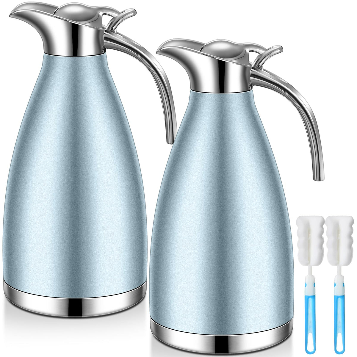 2 Pcs 68oz Thermal Coffee Carafe