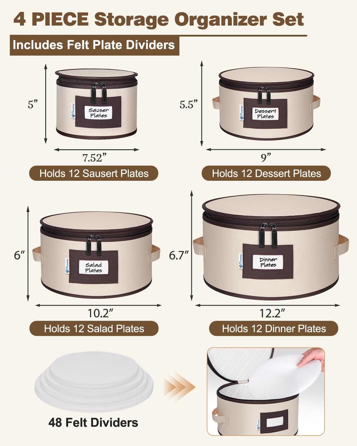 China Storage Containers (4 Count)