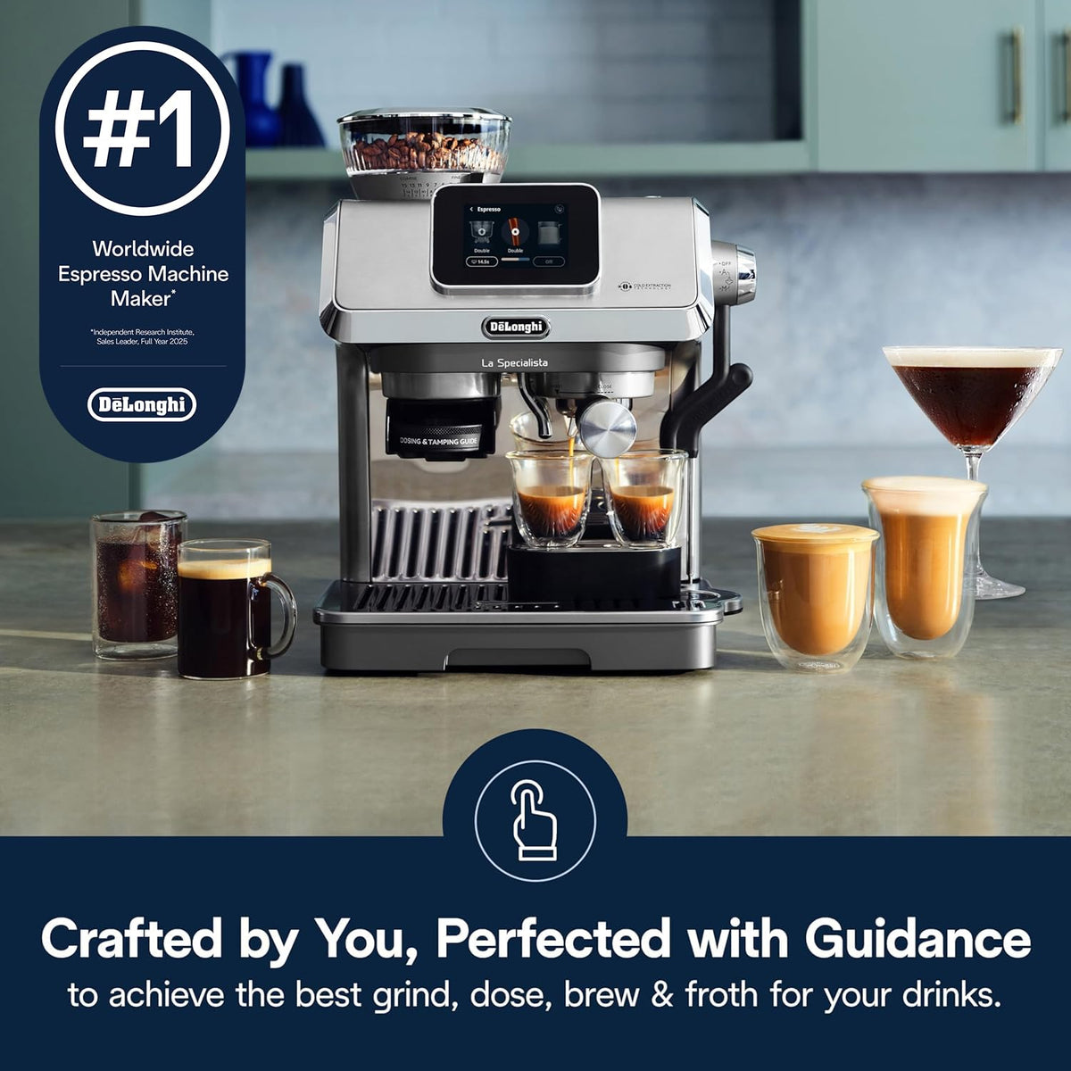 La Specialista Touch Espresso Machine with Coffee Grinder