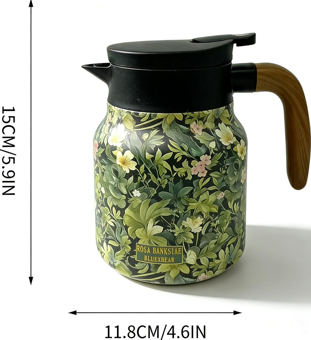 Vintage Floral Teapot with infuser