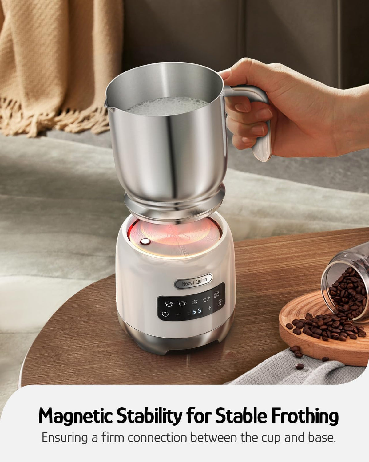 Electric Milk Frother and Steamer