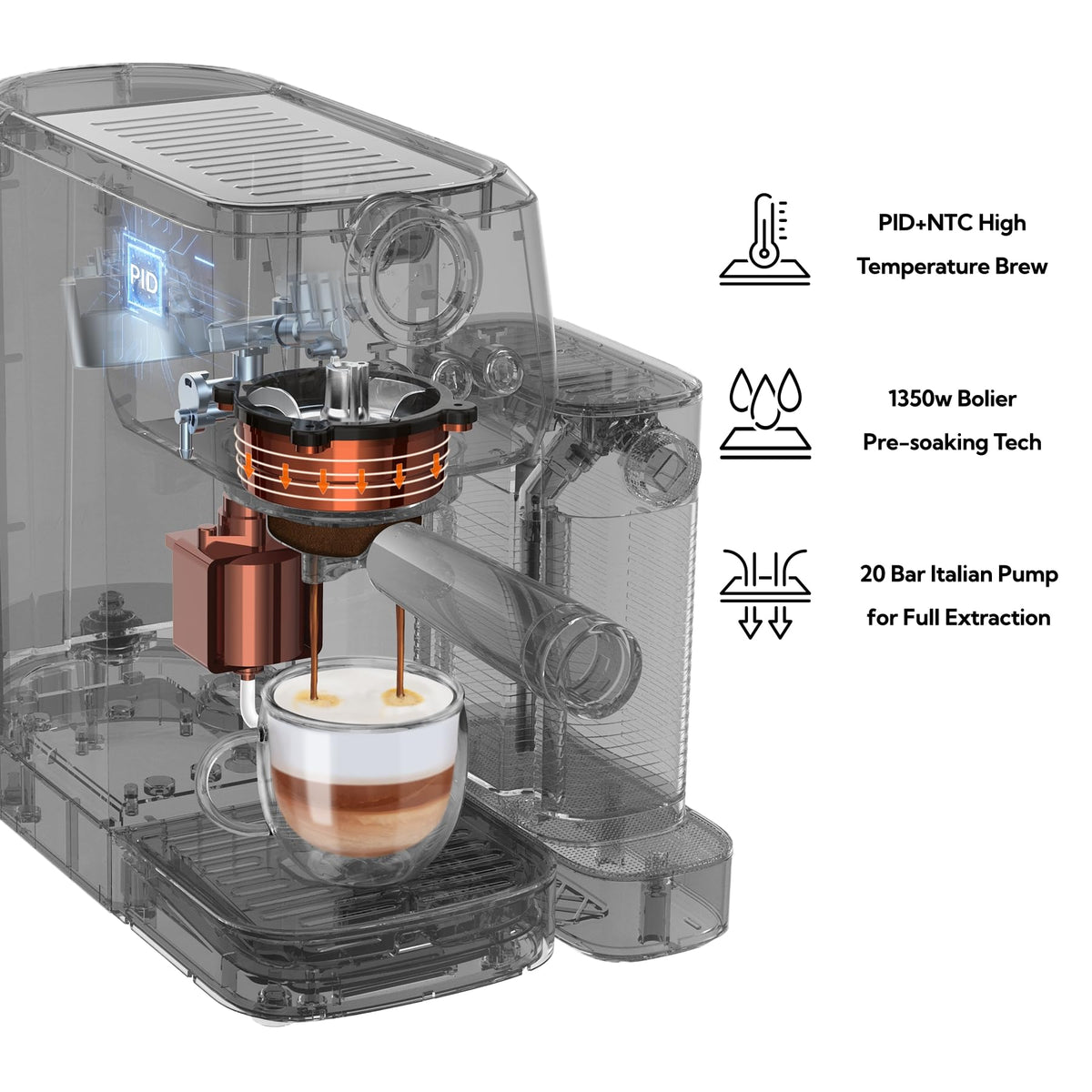 1633L Espresso Machine