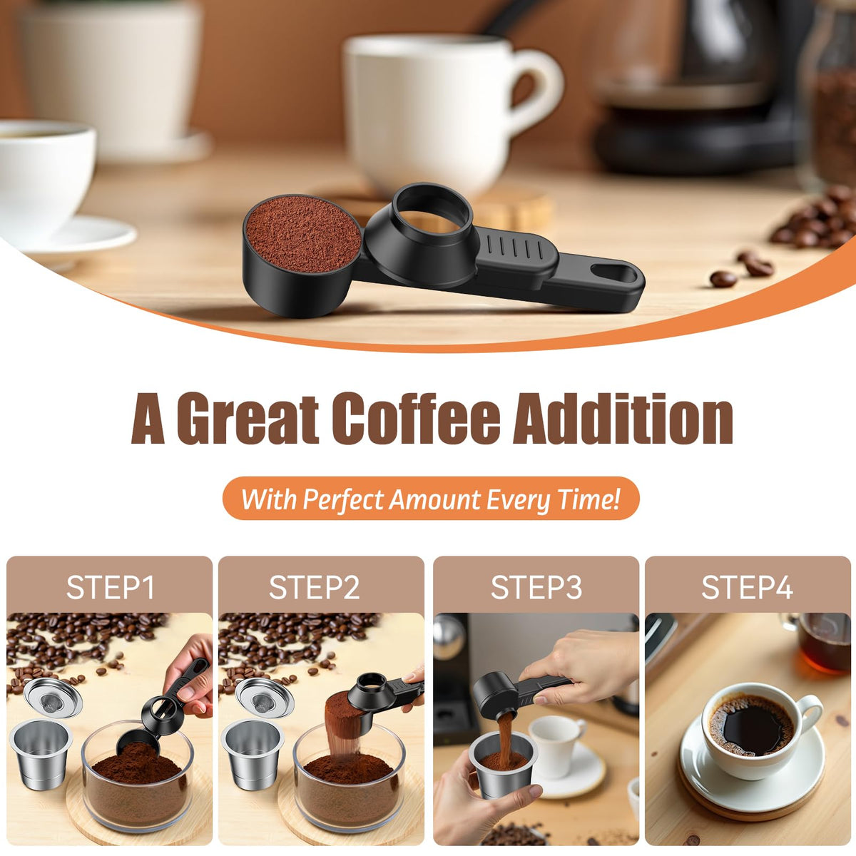 Coffee Scoop for Reusable K Cup (2 Count)