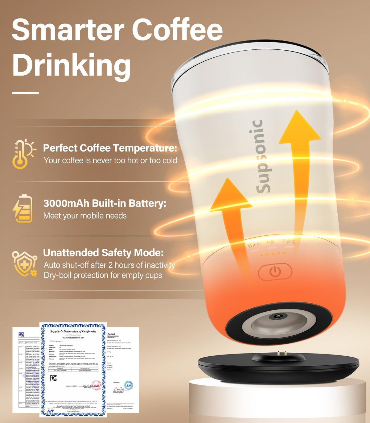 Heated Coffee Mug