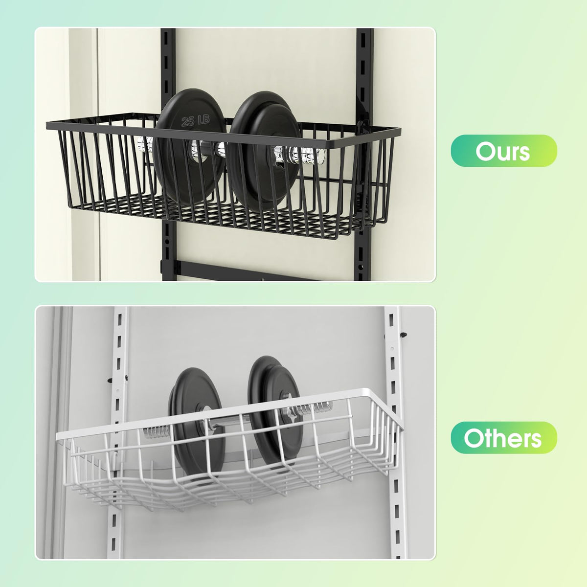 9 Tier Over The Door Pantry Organizer