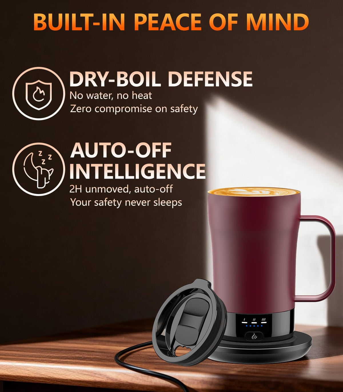 Self Heating Coffee Mug