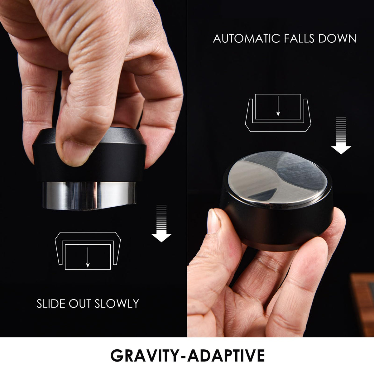 Coffee Gravity Distributor Compatible with Breville 54mm Portafilter