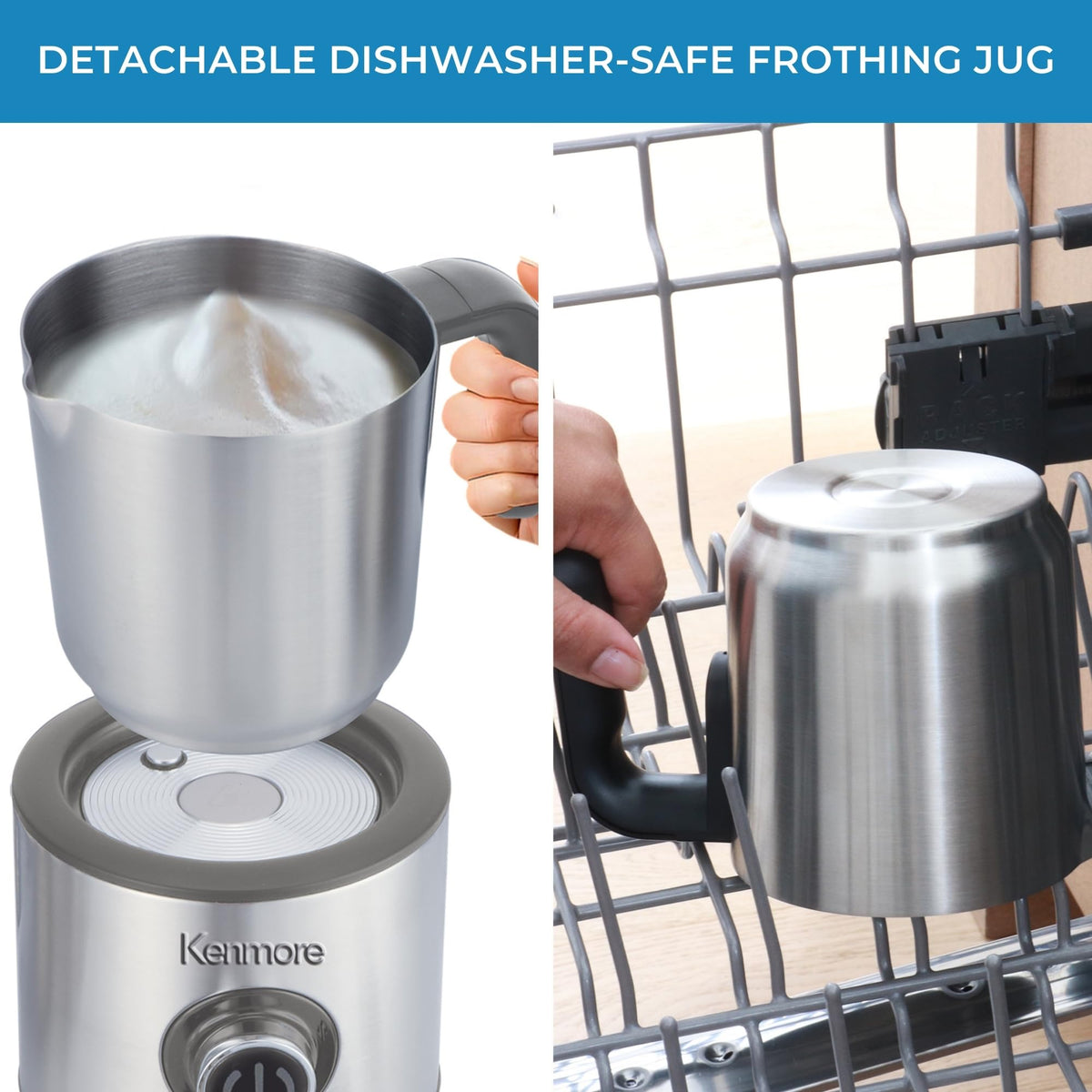 Kenmore Automatic Milk Frother & Steamer