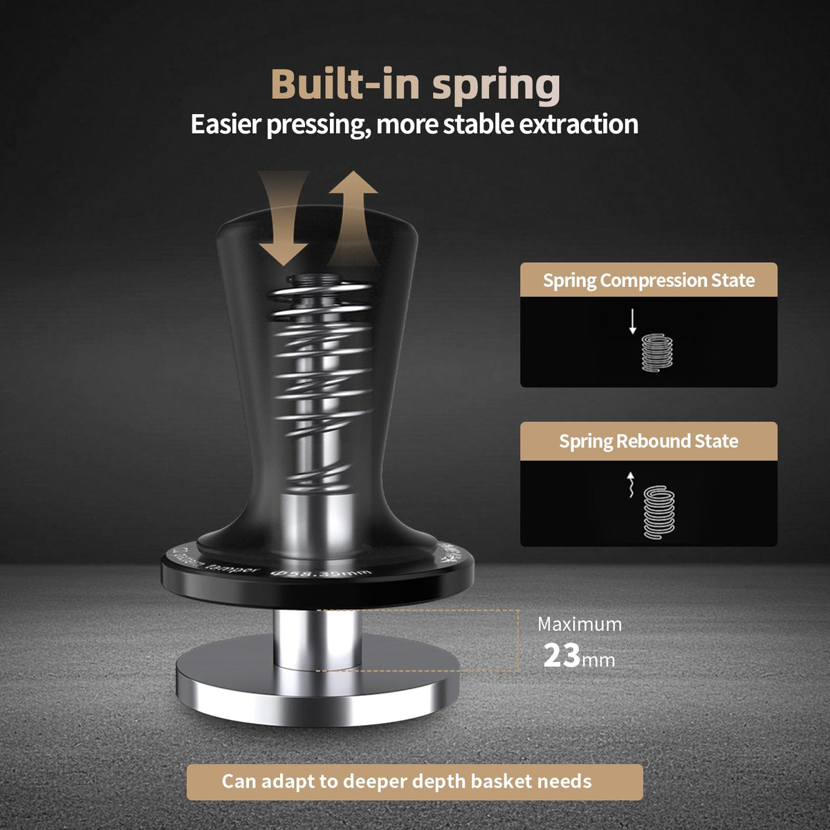 54mm Espresso Tamper