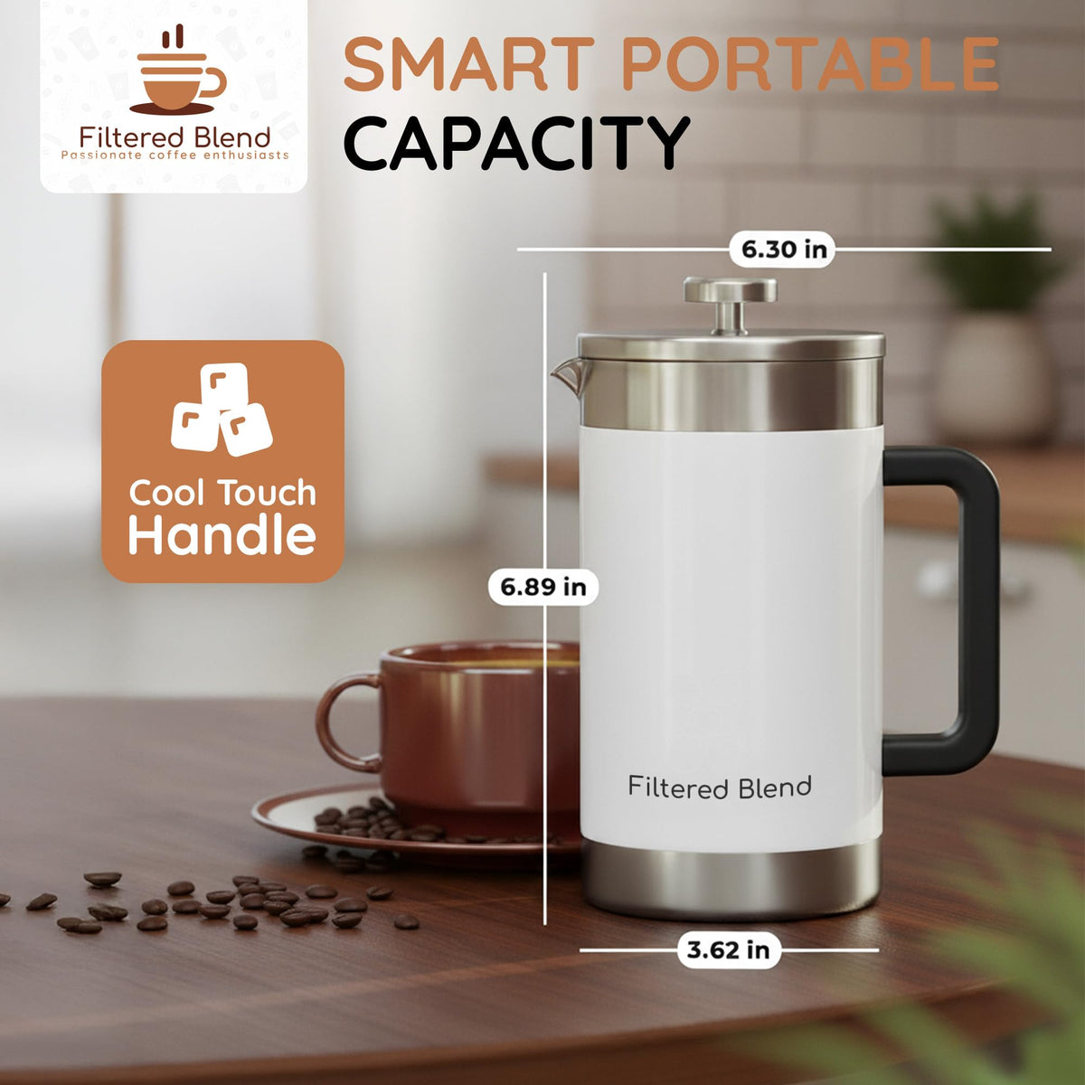 54 oz French Press Coffee Maker