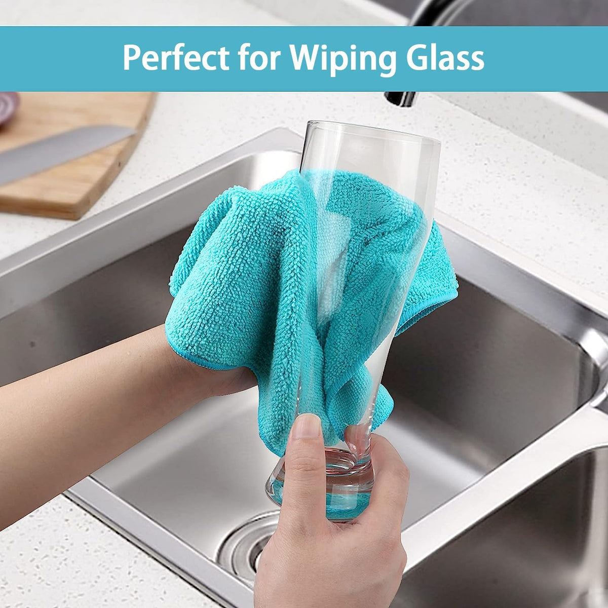 Microfiber Cleaning Cloth 800 Pack (800 Count)