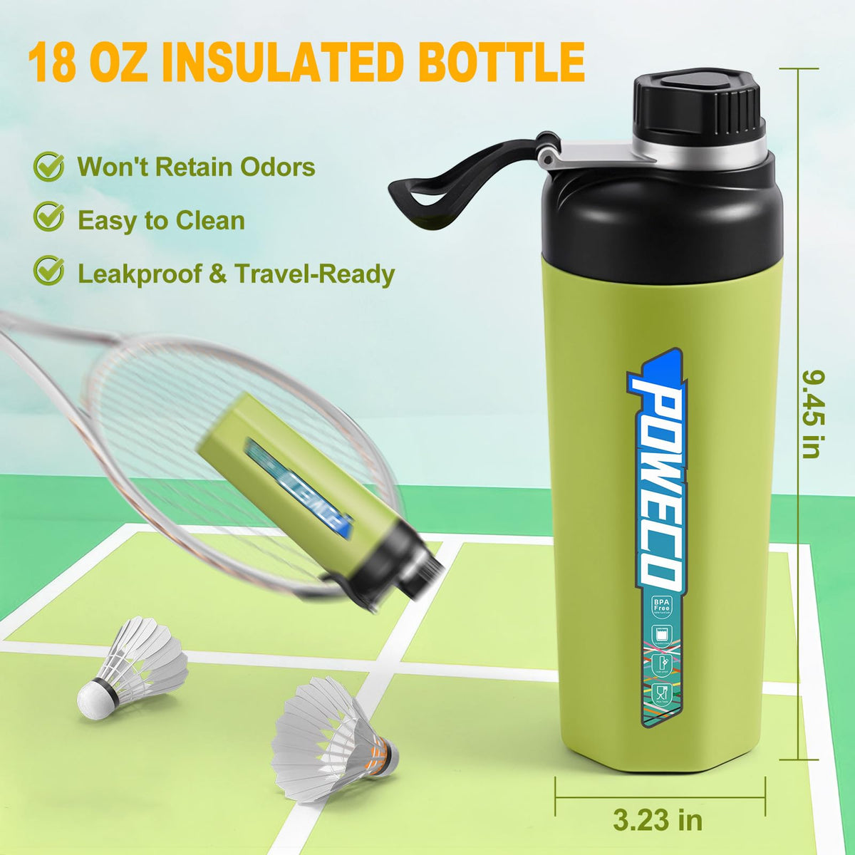 Ceramic Lined Water Bottle