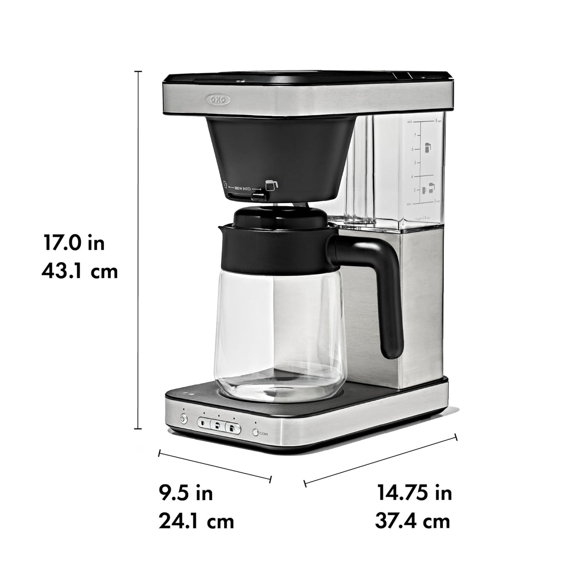 Brew 8 Cup Drip Coffee Maker