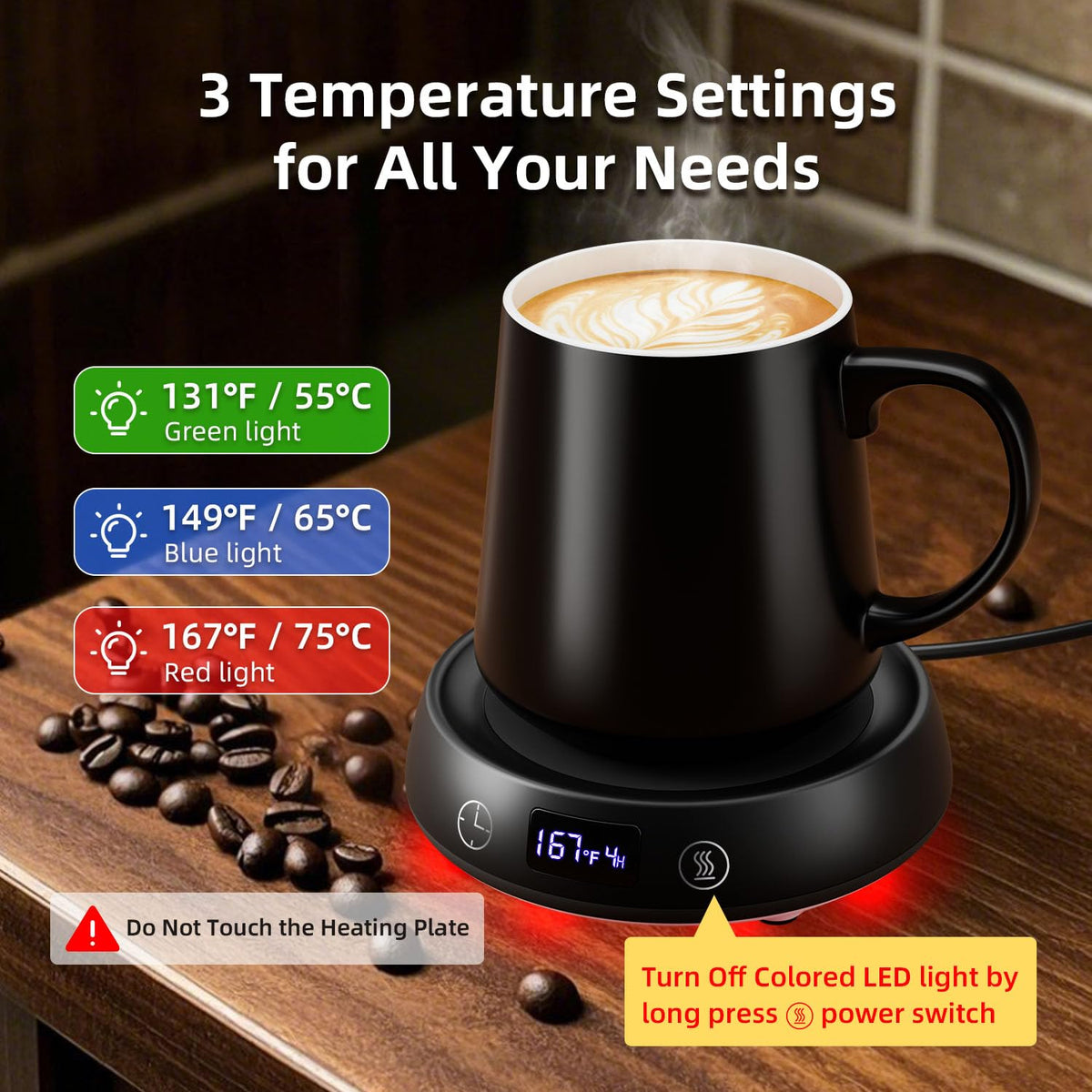 Coffee Mug Warmer Set