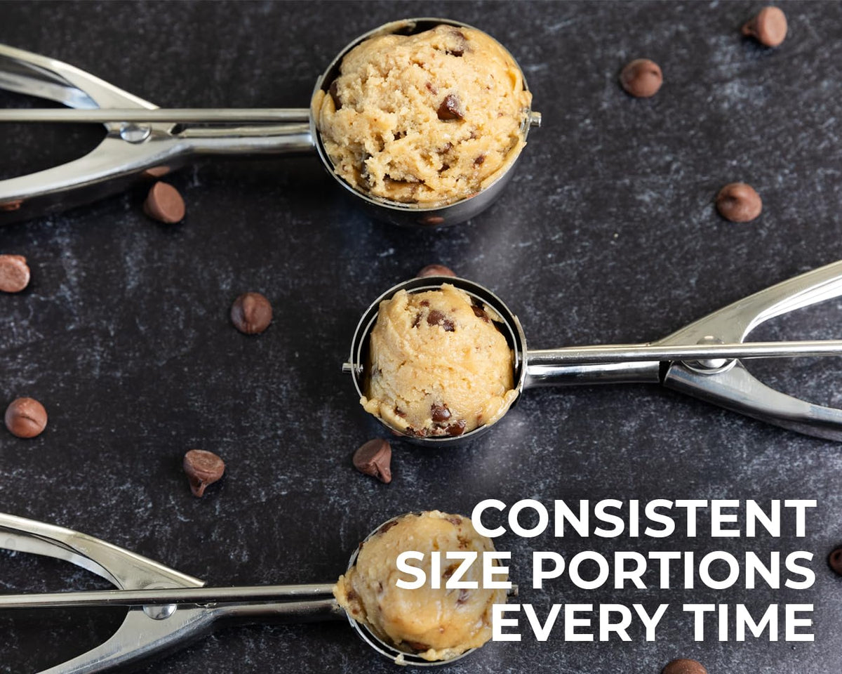 Saffron & Sage Cookie Scoop Set (3 Count)